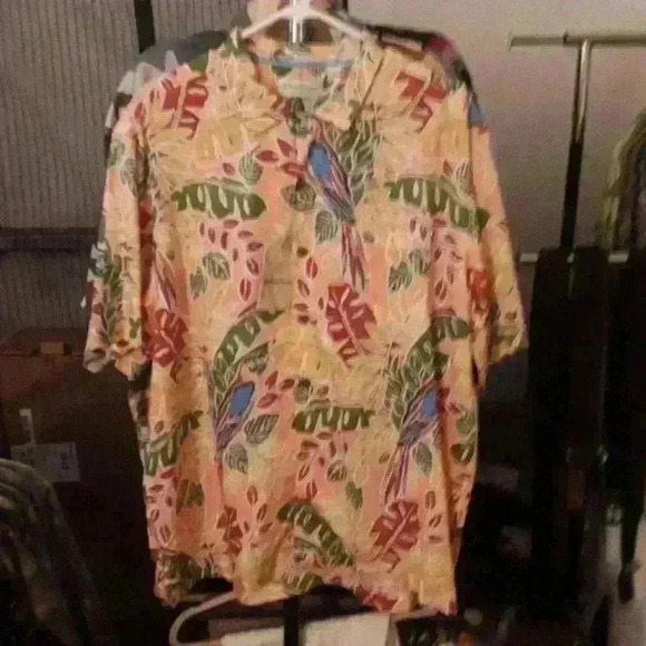 Caribbean short sleeve button down shirt - Picture 1 of 3